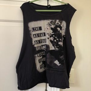 Forever 21 Cut Off Tee
